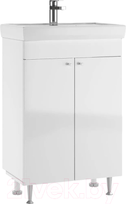 Тумба под умывальник Айсберг Томь 60 Промо DP2612T - фото