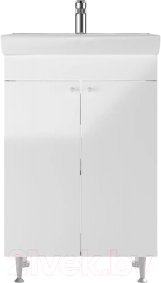 Тумба под умывальник Айсберг Томь 60 Промо DP2612T