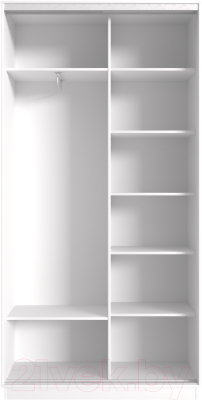 Шкаф-купе НК Мебель Fix 2-х дверный / 98609590