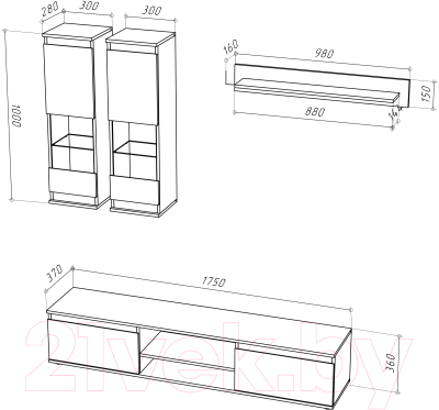 Горка НК Мебель Bruno М18 / 71957708
