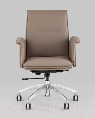 Кресло офисное TopChairs Regenta A335-1A 8383-31 (бежевый)