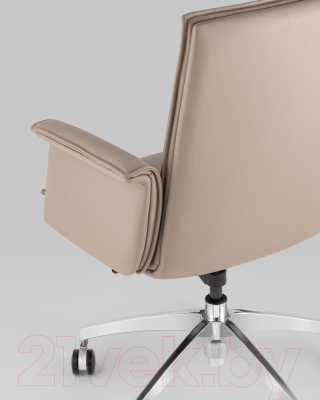 Кресло офисное TopChairs Regenta A335-1A 8383-31 (бежевый)