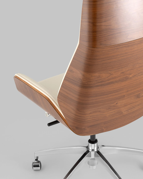 Кресло офисное TopChairs Crown SN A312-A 8383-1 Walnut Back