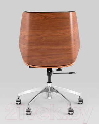Кресло офисное TopChairs Crown SN A312-A 8383-29 Walnut Back (черный)