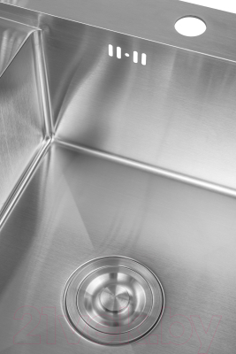 Мойка кухонная со смесителем Saniteco 4848 + Spike F9S07011