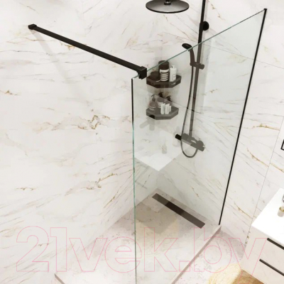 Душевая стенка Benetto BEN-602 BLC 120x200