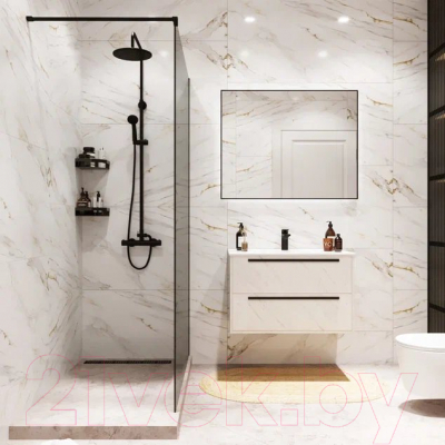 Душевая стенка Benetto BEN-602 BLT 120x200