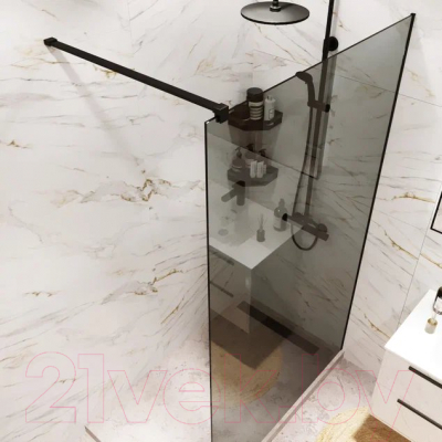 Душевая стенка Benetto BEN-602 BLT 120x200