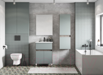 Шкаф-полупенал для ванной Акватон Форест / 1A278603FR9C0