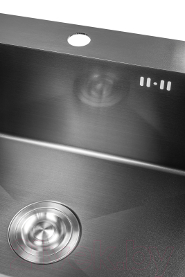 Мойка кухонная со смесителем Saniteco 6045 Nano + Spike F9S07000