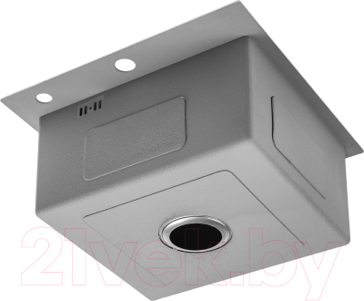 Мойка кухонная со смесителем Saniteco 4848 + Spike F9S07000