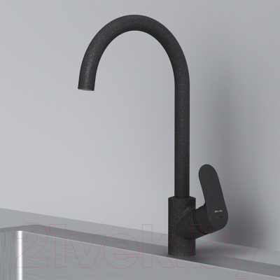 Мойка кухонная со смесителем Berge BR-7602 + Like F8007122