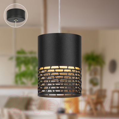 Потолочный светильник ЭРА PL29 BK / Б0061373