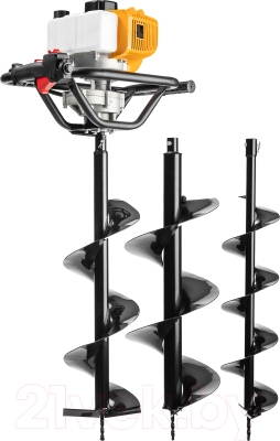 Мотобур земляной Garvill HF203-44F со шнеком