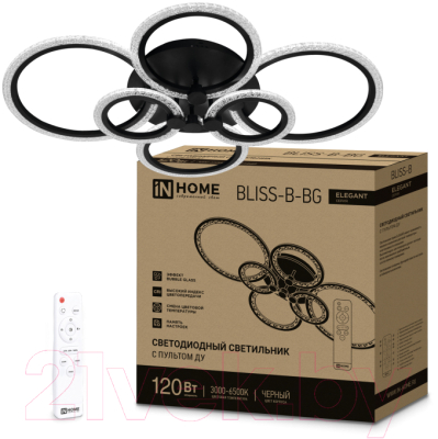 Потолочный светильник INhome Elegant Bliss-B-BG / 4690612051857