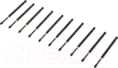 Набор бит Tundra Профи. Torsion S2 PH2x127мм / 9935335