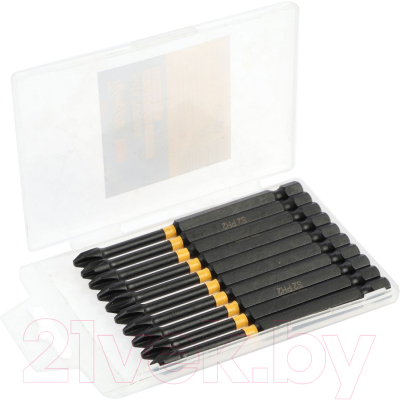 Набор бит Tundra Профи. Torsion S2 PH2x90мм / 9935334