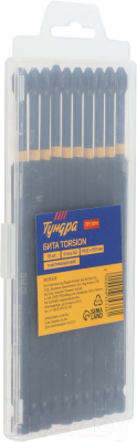 Набор бит Tundra Профи. Torsion S2 PH2x150мм / 9935336 - фото