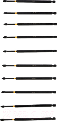 Набор бит Tundra Профи. Torsion S2 PH2x150мм / 9935336