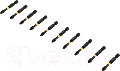 Набор бит Tundra Профи. Torsion S2 PH2x50мм / 9935332