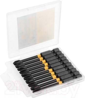 Набор бит Tundra Профи. Torsion S2 PH2x65мм / 9935333