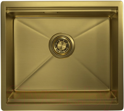 Мойка кухонная GRANULA GR-5045U (золото сатин)