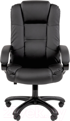 Кресло офисное Chairman 600 (экопремиум, черный)