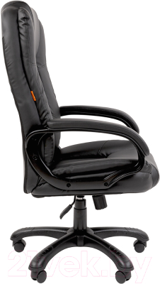 Кресло офисное Chairman 600 (экопремиум, черный)