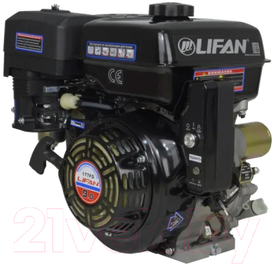 Двигатель бензиновый Lifan 177FD D25 7А - фото