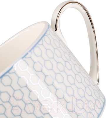 Чашка с блюдцем Fissman 3638