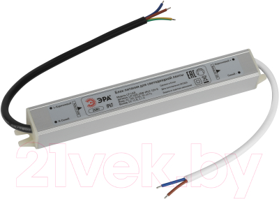 Блок питания для светодиодной ленты ЭРА LP-LED 25W-IP67-12V-S / Б0061134 - фото