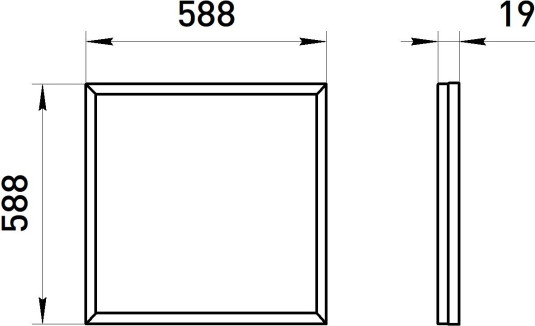 Панель светодиодная ЭРА SPO-640-3-6K-32 / Б0061335