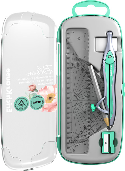 Готовальня Erich Krause Pastel Bloom / 61440 - фото