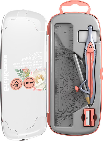 Готовальня Erich Krause Pastel Bloom / 61441 - фото