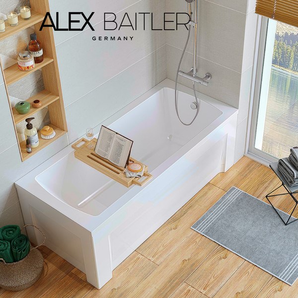 Ванна акриловая Alex Baitler Garda 150х70