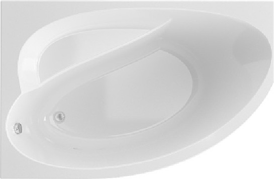 Ванна акриловая Alex Baitler Nero L 150х95 - фото