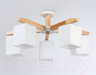 Люстра Ambrella TR83118/5 WH/LW