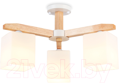 Люстра Ambrella TR83115/3 WH/LW 