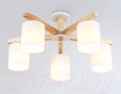 Люстра Ambrella TR83113/5 WH/LW - фото