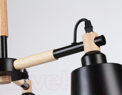 Люстра Ambrella TR82206/3 BK/LWD