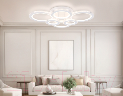 Потолочный светильник Ambrella FA8874/4+2 WH