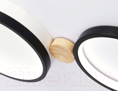 Потолочный светильник Ambrella FL4814/3 BK/WH