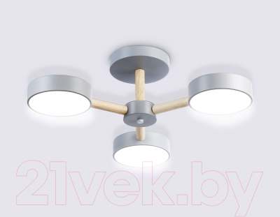 Люстра Ambrella FL4822/3 GR  - фото