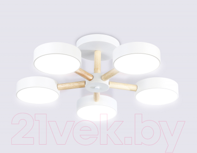 Люстра Ambrella FL4825/5 WH  - фото