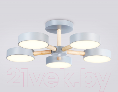 Люстра Ambrella FL4826/5 GR - фото