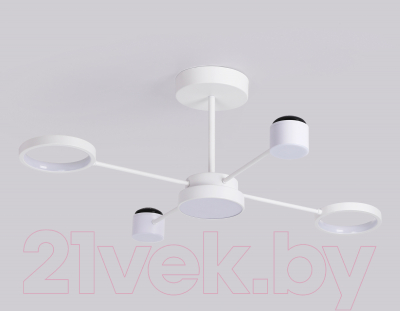Потолочный светильник Ambrella FL51631/4+1 WH