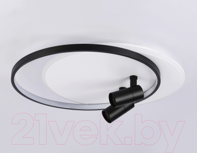 Потолочный светильник Ambrella FL51392/1+2 WH/BK