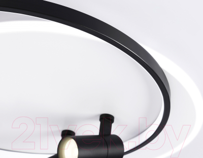 Потолочный светильник Ambrella FL51392/1+2 WH/BK