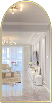 Зеркало Emze 50x100 / UV.ARC.50.100.AUR - фото