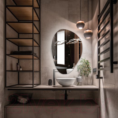 Зеркало Emze 55x80 / LED.NF.55.80.4K